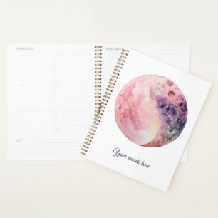 Create Your Own Lunar Love Magic Pink Moon Planner