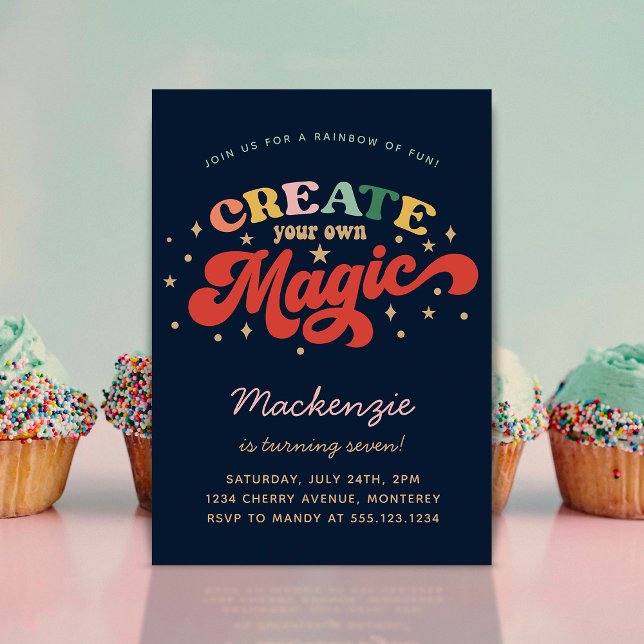Create Your Own Magic Birthday Invitation (Creator Uploaded)