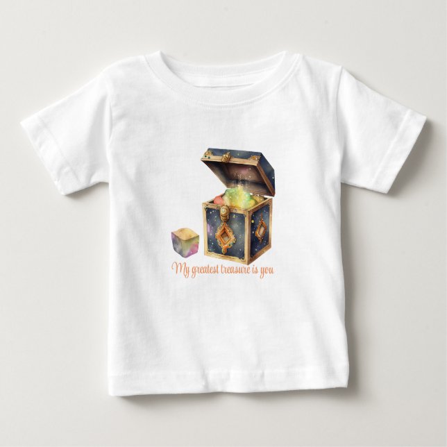 Create Your Own Magic Box & Gem Baby T-Shirt (Front)