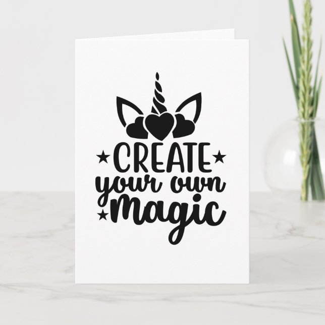 Create your own magic card (Front)