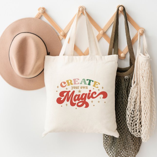 Create Your Own Magic Grl Pwr Girl Power Tote Bag (Creator Uploaded)