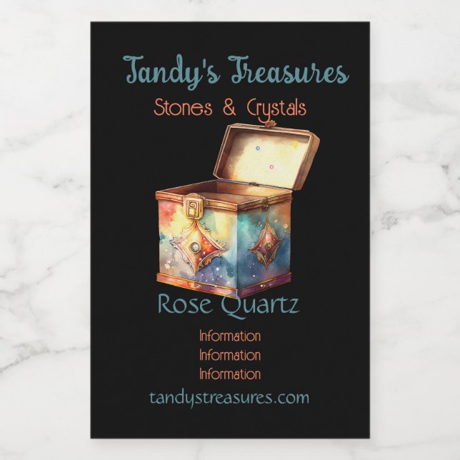 Create Your Own Magic Memories Tin Box Wine Label (Single Label)