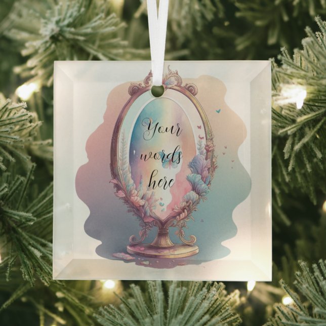Create Your Own Magic Mirror Glass Tree Decoration (Insitu)