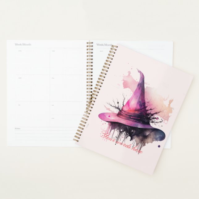 Create Your Own Magic Witch Hat Planner (Display)