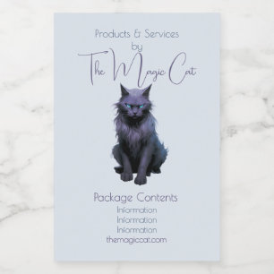 Create Your Own Magical Black Cat Apothecary Label