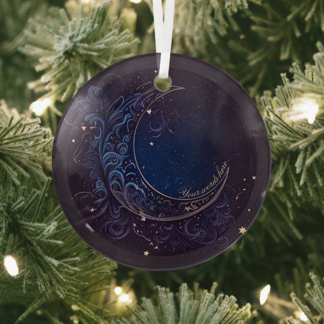 Create Your Own Magical Blue Moon Glass Tree Decoration (Insitu)