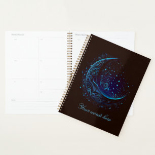 Create Your Own Magical Filigree Blue Moon Planner