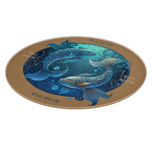 Create Your Own Magical Pisces Glass Altar Board