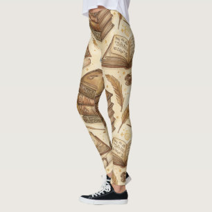Create Your Own Magical Spellbooks Scrolls Golden Leggings