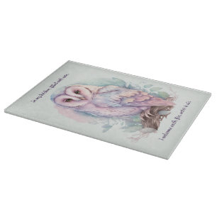 Create Your Own Magical Spring Owl Cutting Board