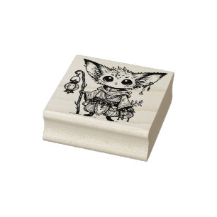 Create Your Own Magical Woodland Creature Travelle Rubber Stamp