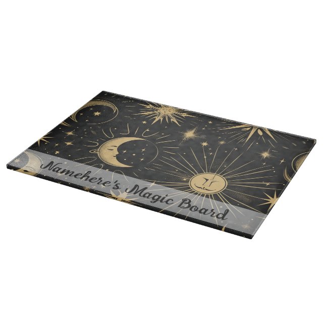 Create Your Own Man in Moon Celestial Cutting Board (Corner)