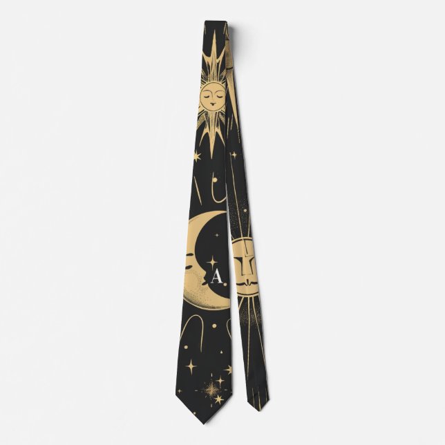 Create Your Own Man in Moon Celestial Tie (Front)