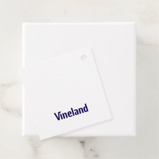 Create Your Own Matte Diamond Shaped favour tags