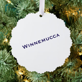 Create Your Own Matte Paper Ornament Card
