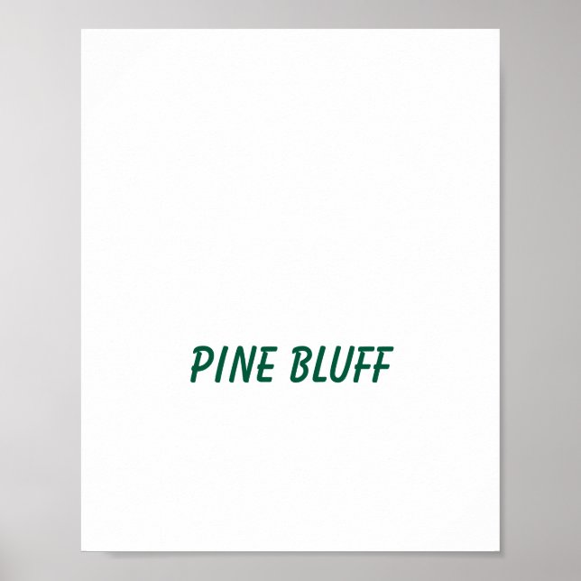 Create Your Own Matte Poster (Front)