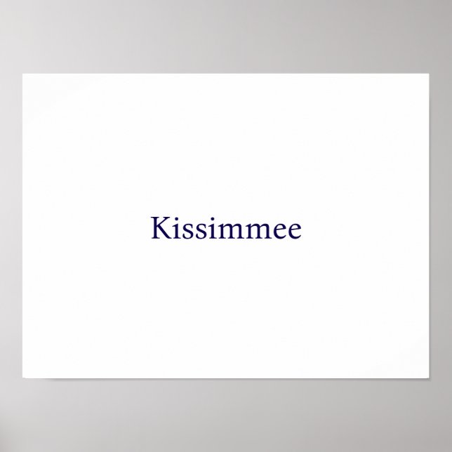 Create Your Own Matte Value Paper Poster (Front)