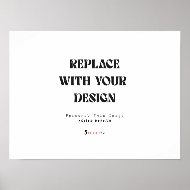 Create Your Own Matte Value Paper Poster (Front)