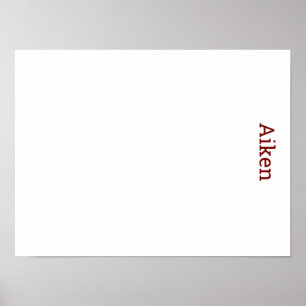 Create Your Own Matte Value Paper Poster