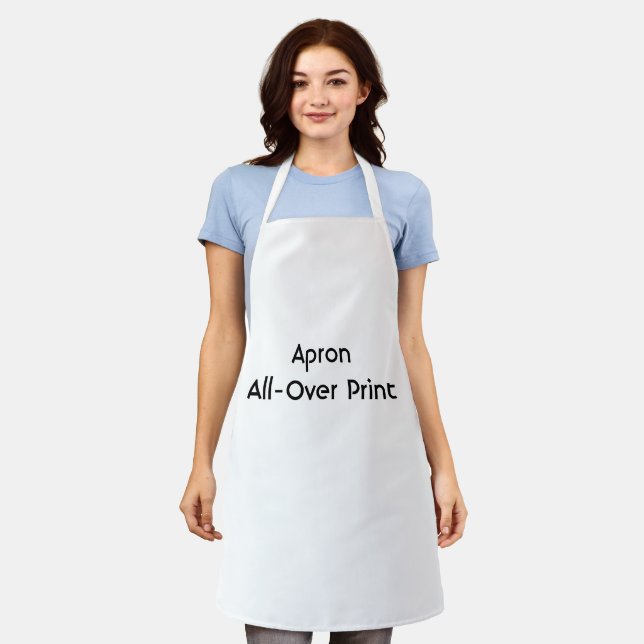 Create Your Own Medium All-Over Print Apron (Worn)