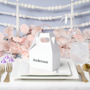 Create Your Own Medium Gable 4.5" x 2.75" x 5.5" Favour Box