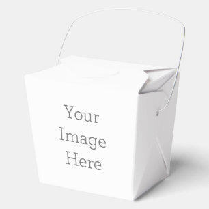 Create Your Own Medium Take Out Favour Box