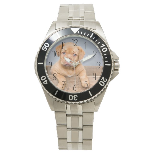 Create Your Own Memorable Custom Photo Watch (Front)