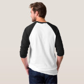 Men's Basic 3/4 Sleeve Raglan T-Shirt (Back Full)