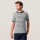 Create Your Own Men's Basic Ringer T-Shirt