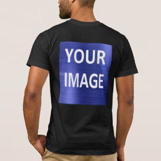 Create your own mens black T-Shirt