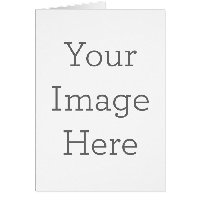 Small (10.2 cm x 14.2 cm) Folded Card (Front)