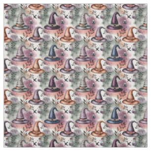 Create Your Own Merry Mabon Witch Hats Floral Fabric