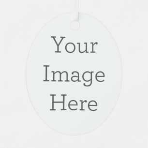 Create Your Own Metal Oval Ornament