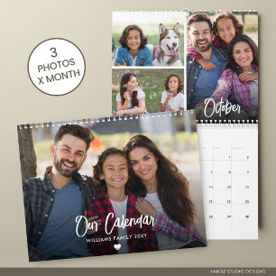 Create Your Own Modern 2027 Photo Calendar