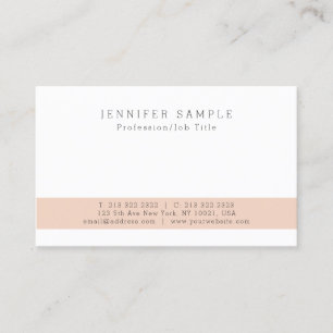 Create Your Own Modern Elegant Simple Design Business Card