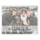 Create Your Own Modern Family Photo Album Calendar
