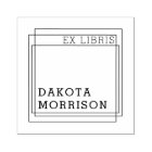 Create Your Own Modern Geometric Ex Libris Name