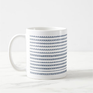 Create Your Own Modern Minimalist Hidden Message N Coffee Mug