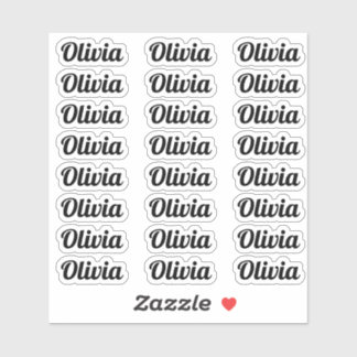 Create Your Own Modern Personalised Script Name