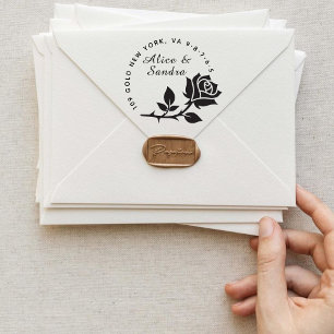 Create Your Own Modern Round Self-inking Stamp