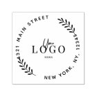 Create Your Own Modern Round  Self-inking Stamp