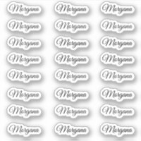 Create Your Own Modern Script Personalised Name