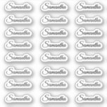 Create Your Own Modern Script Personalised Name<br><div class="desc">Create Your Own Modern Script Personalised Name Sticker from BohemianLifestyle Zazzle shop</div>