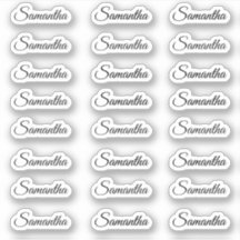 Create Your Own Modern Script Personalised Name 