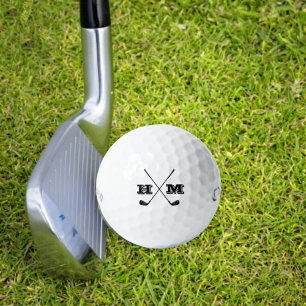 Create Your Own Monogram Golf Theme Golf Balls