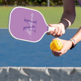 Create Your Own Monogram Initial Name Pickleball Paddle
