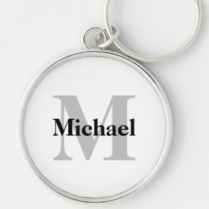 Create Your Own Monogram Key Ring