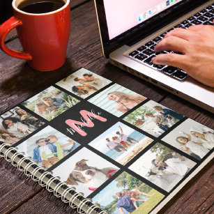 Create Your Own Monogram Photo Collage Planner