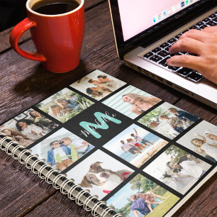 Create Your Own Monogram Photo Collage Planner