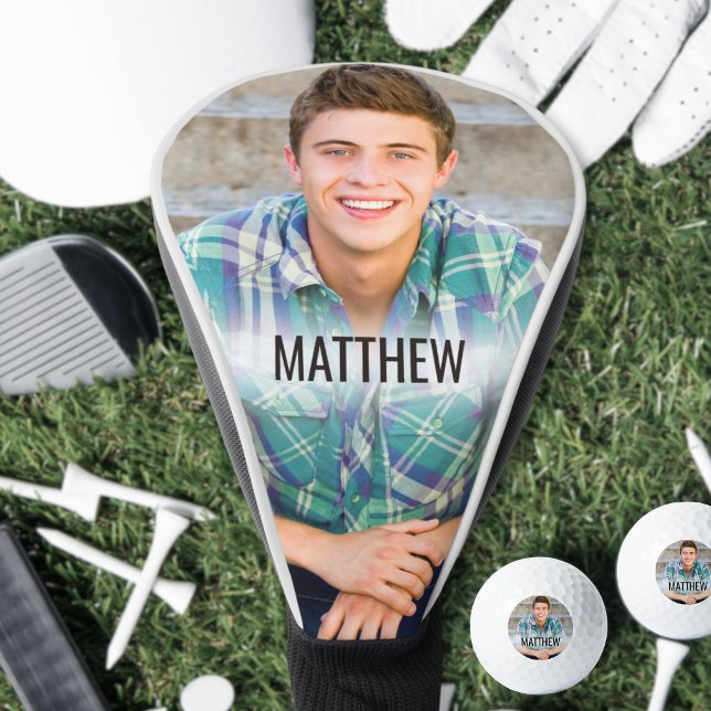 Create Your Own Monogram Photo Golf Head Cover (Create your Own Photo Golf Head Cover)